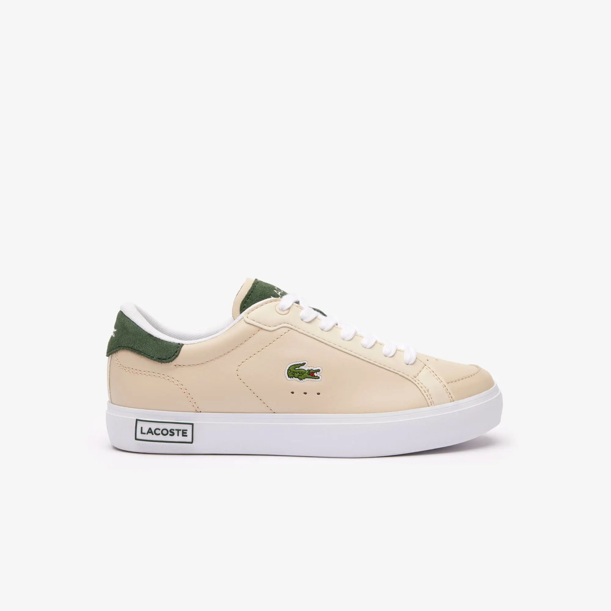 Lacoste Women's Powercourt Leather Trainers. 1