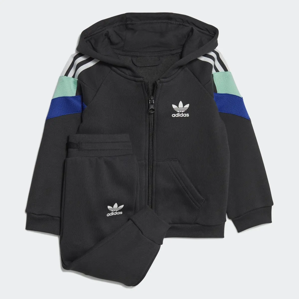 Adidas Conjunto chaqueta con capucha y pantalón adidas Rekive. 1