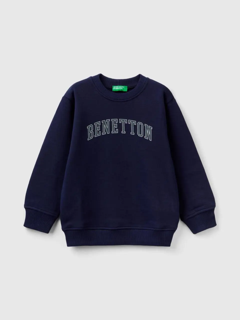 Benetton sweatshirt in 100% organic cotton. 1