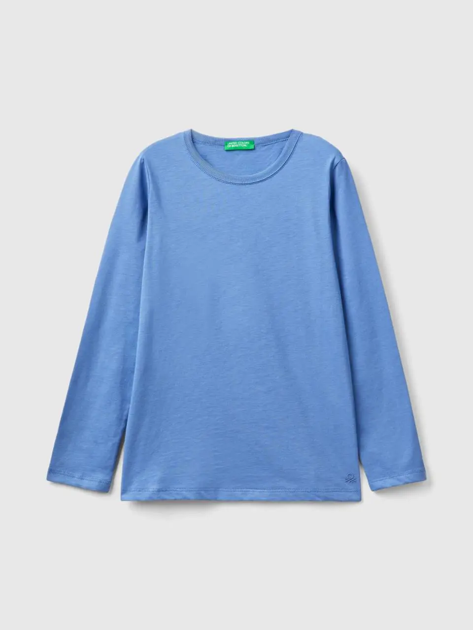 Benetton long sleeve t-shirt in organic cotton. 1