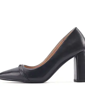 JANIE2 3PR Siyah Kadın Topuklu Ayakkabı