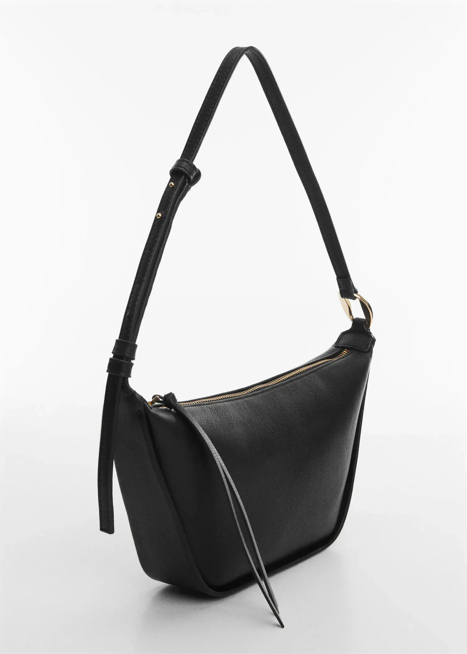 Mango Shoulder bag with buckle. 3