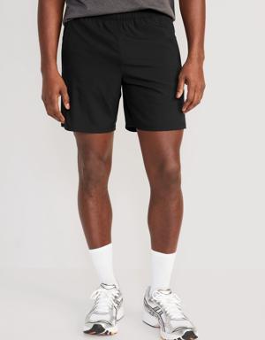 Essential Woven Workout Shorts -- 7-inch inseam black