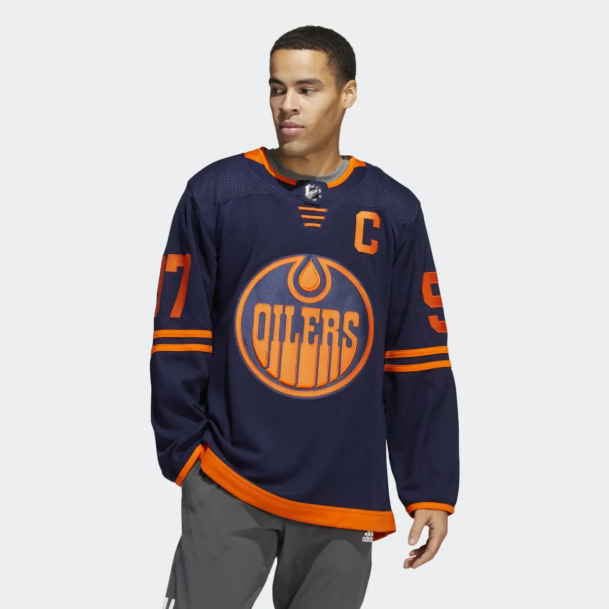 Adidas Oilers McDavid Third Authentic Jersey. 2