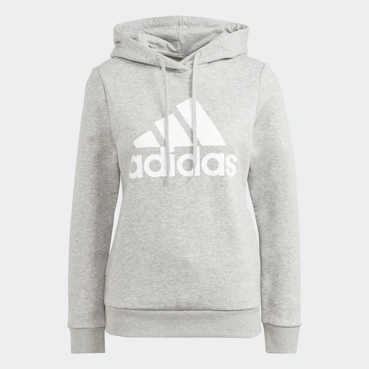 Adidas Essentials Logo Fleece Hoodie. 1