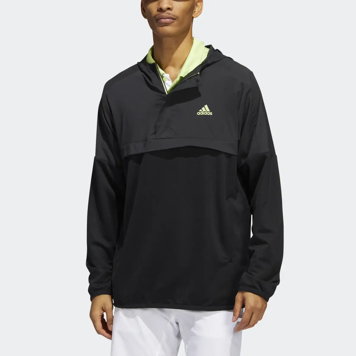 Adidas Anorak Half-Zip Pullover. 1