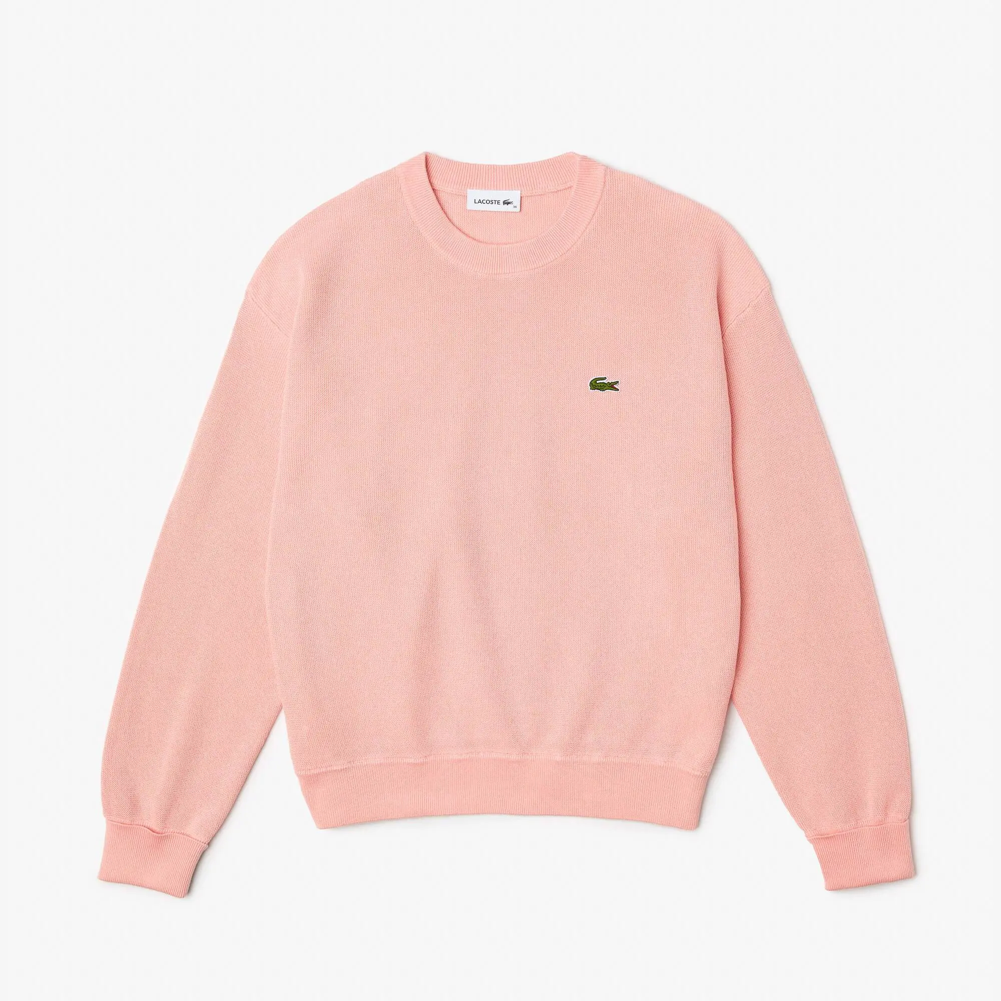 Lacoste Women’s Round Neck Organic Cotton Sweater. 2 Lacoste Women’s Round Neck Organic Cotton Sweater. 2