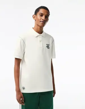 Men’s Lacoste Sport Roland Garros Edition Piqué Polo Shirt
