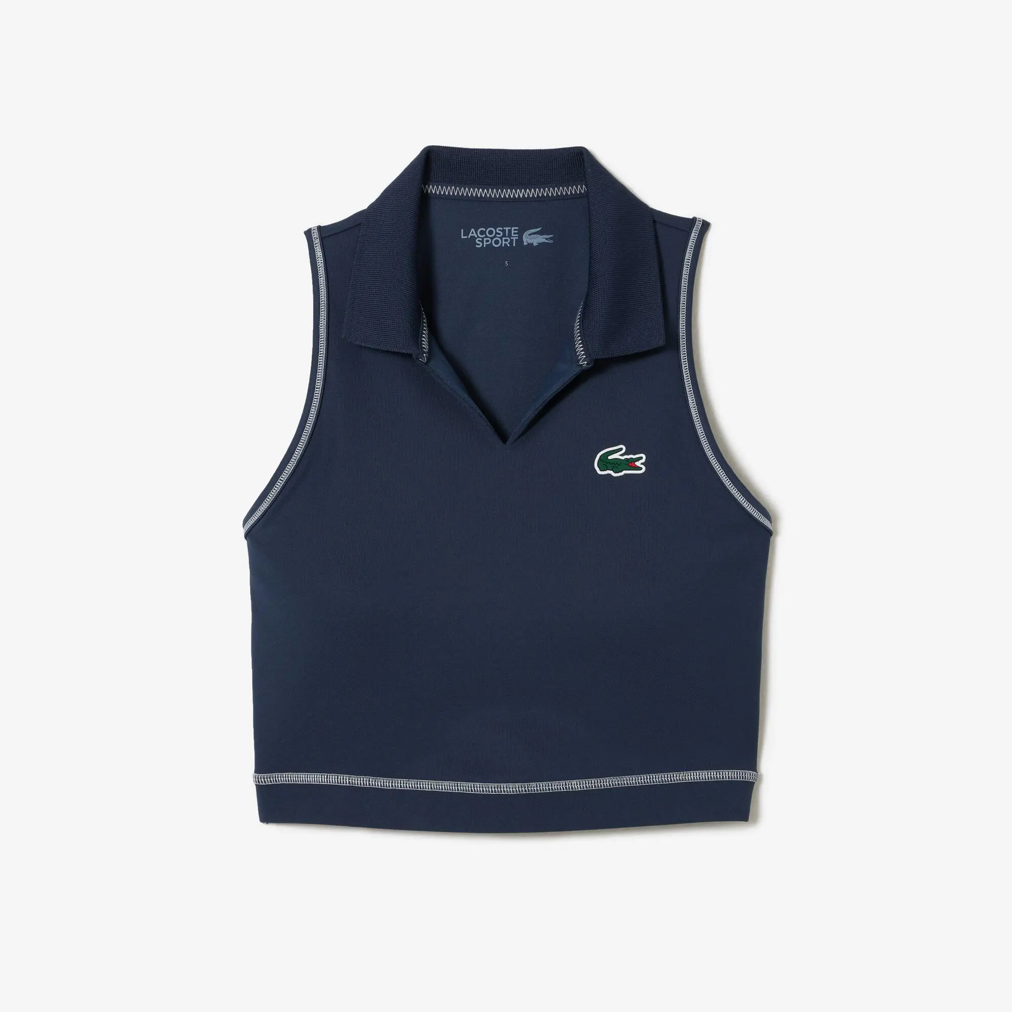 Lacoste Polo Style Recycled Fiber Sports Bra. 2