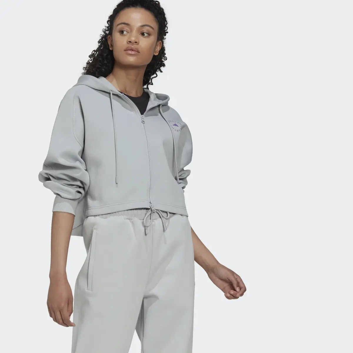 Adidas by Stella McCartney Cropped Hoodie. 1