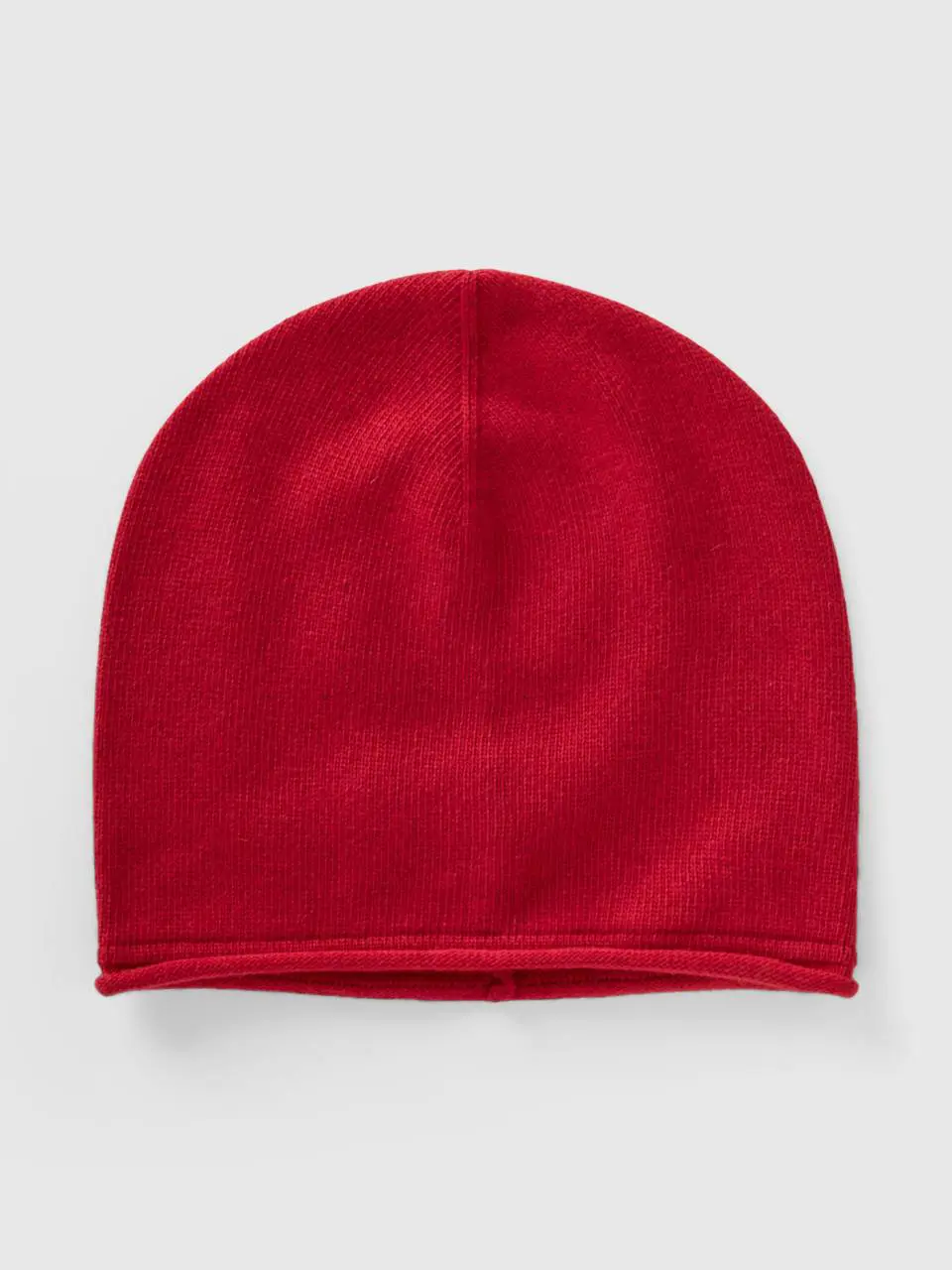 Benetton brick red cashmere blend hat. 1