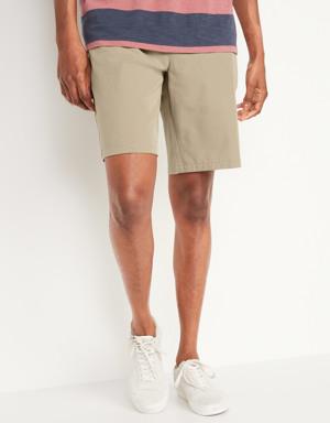 StretchTech Go-Dry Cool Chino Shorts -- 9-inch inseam beige