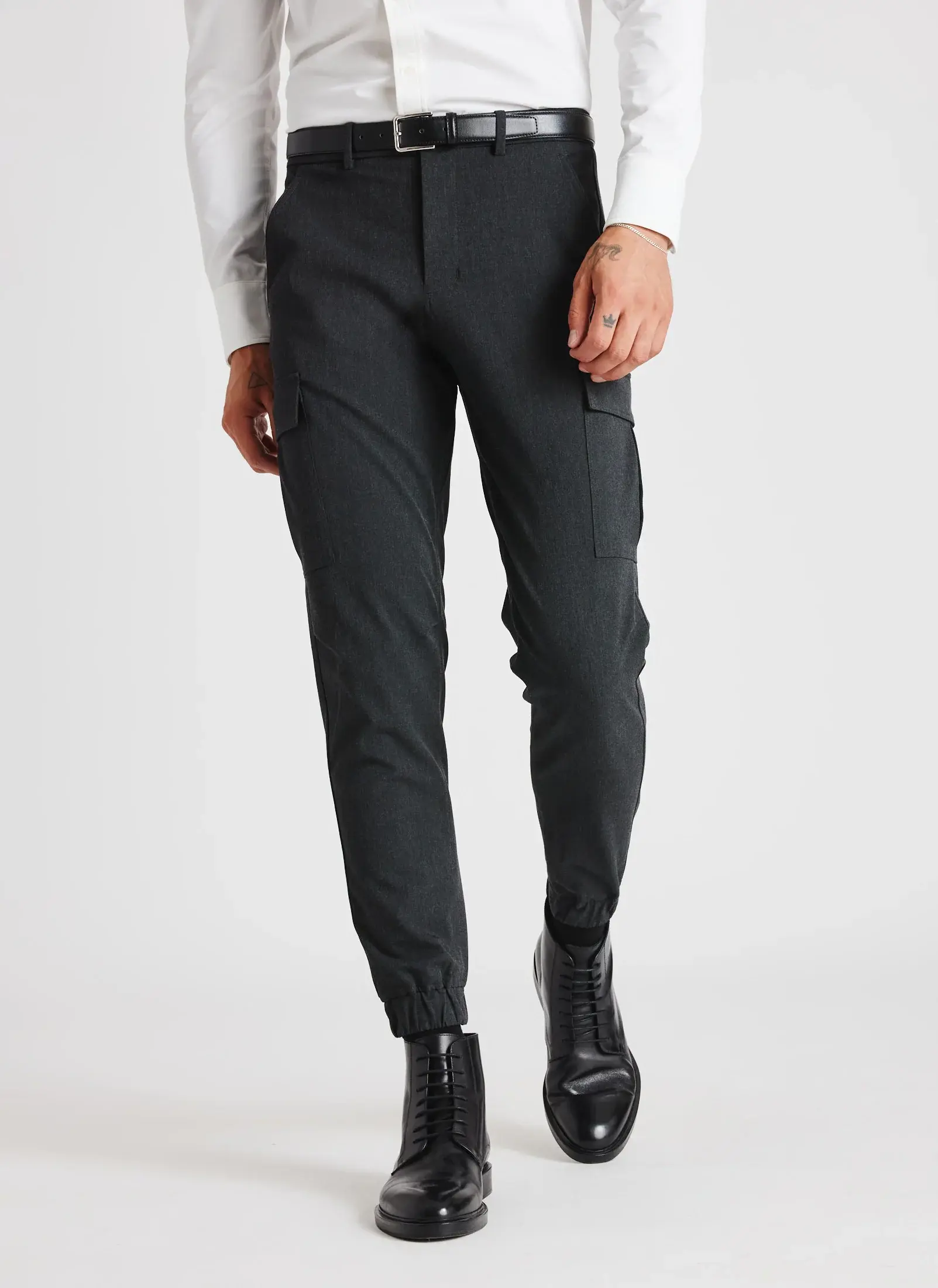 Kit And Ace Recycled Suiting Cargo Pants. 1