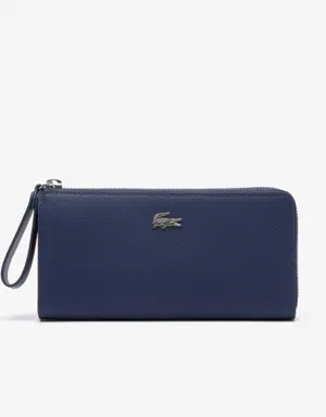 Lacoste Daily Lifestyle Coated Canvas Zipped Billfold