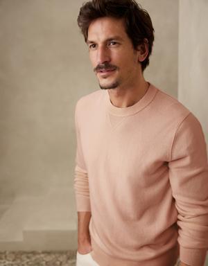 Sarno Cashmere Crew-Neck Sweater pink