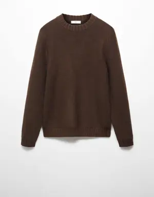 Mango Knitted sweater with ribbed details