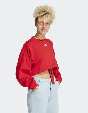 Dance Crop Versatile Sweatshirt