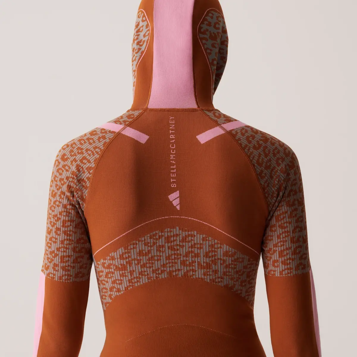 Adidas by Stella McCartney TrueStrength Seamless Hooded Long Sleeve Top. 3