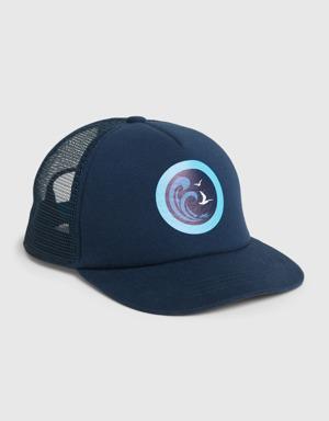 Grafik Baskılı Kep Şapka