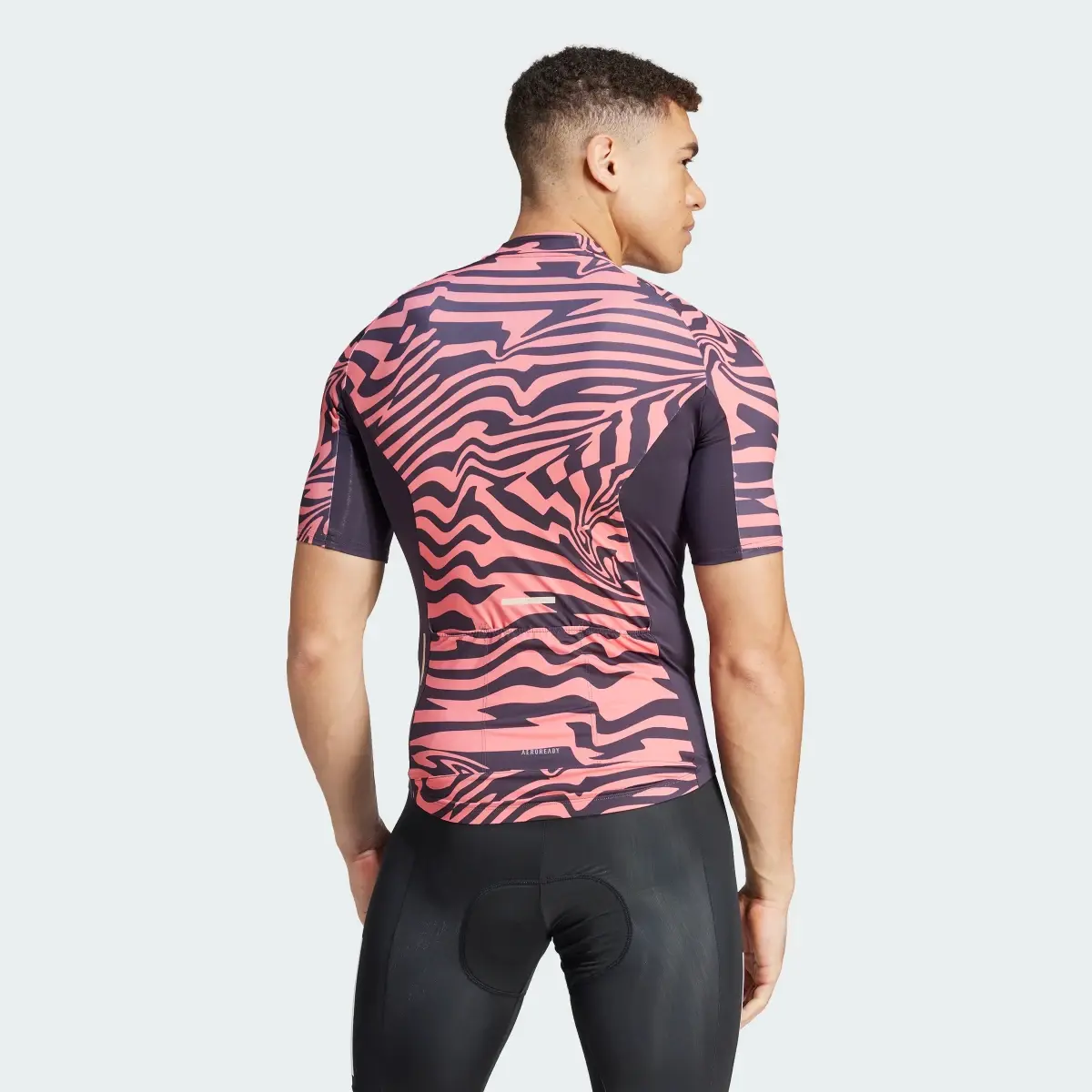 Adidas Essentials 3-Stripes Fast Zebra Cycling Jersey. 3