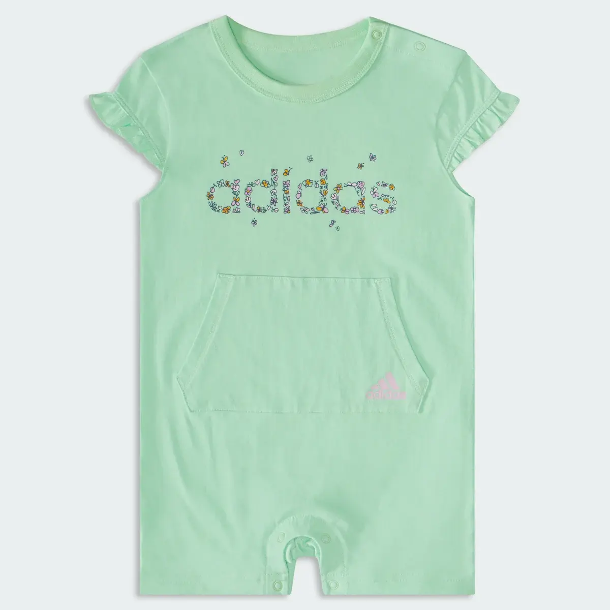 Adidas CAP SLEEVE ROMPER. 1