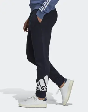 Pantalón Essentials French Terry Tapered Cuff Logo