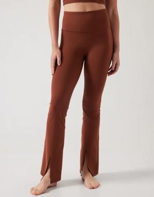 Athleta Elation Split Flare Pant brown