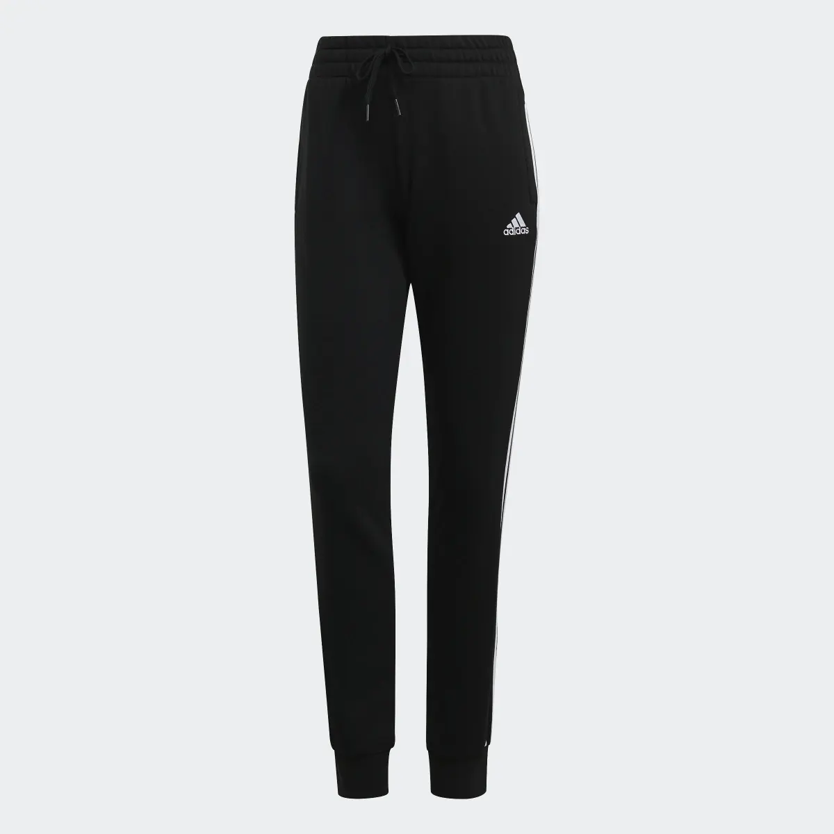 Adidas Essentials French Terry 3-Stripes Pants. 1