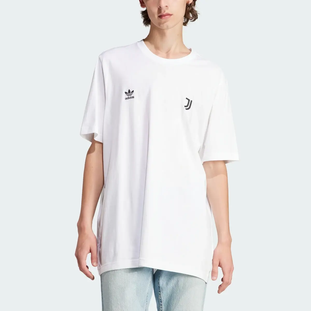 Adidas Juventus Essentials Trefoil Tee. 1