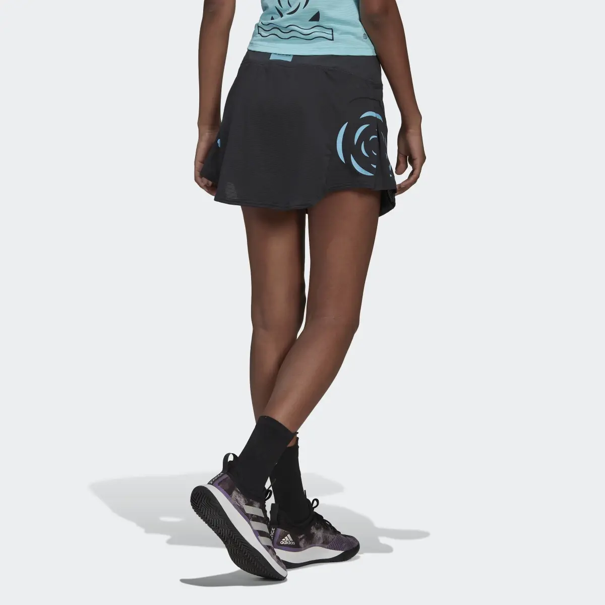 Adidas Paris Tennis Match Skirt. 3