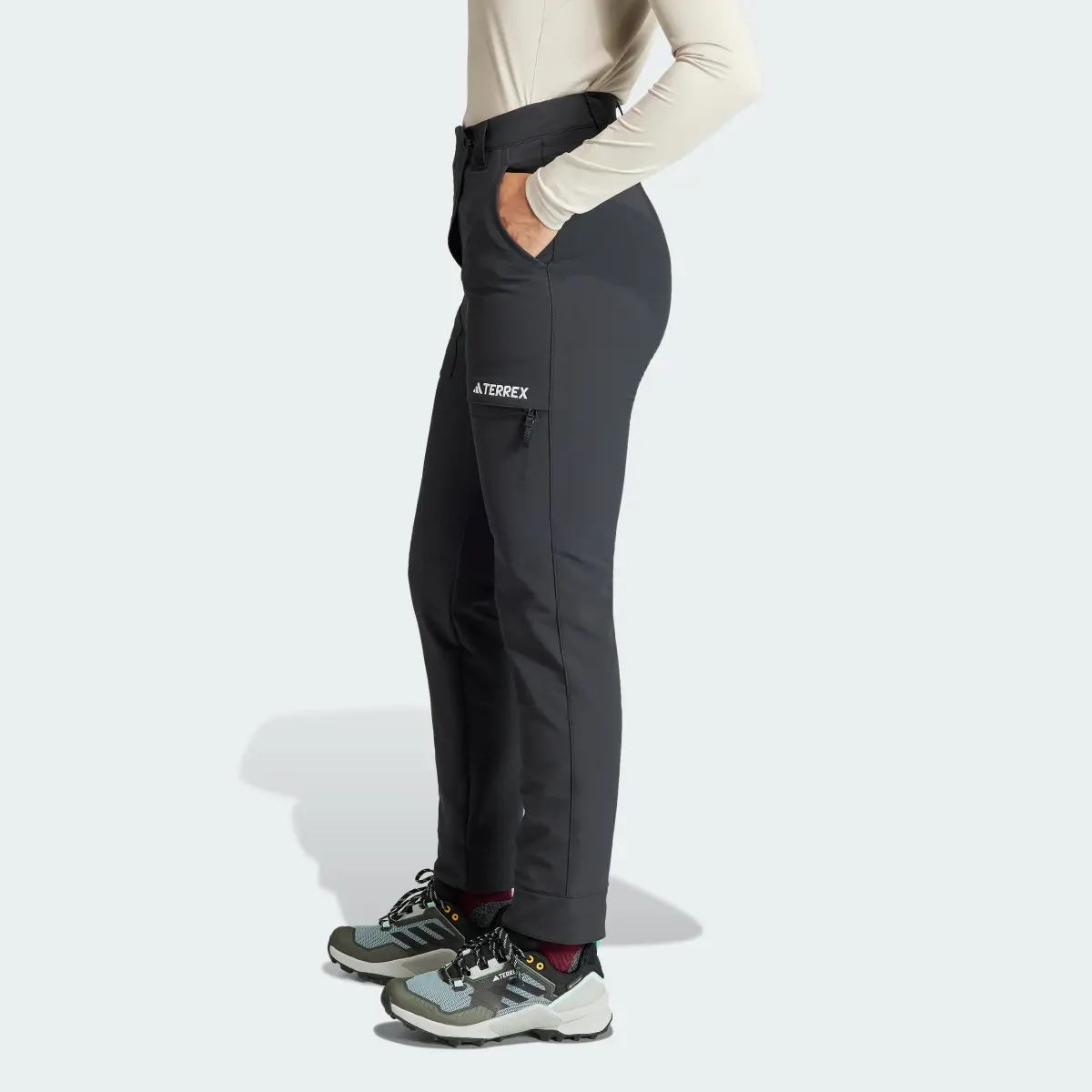 Adidas Terrex Xperior Yearound Soft Shell Pants. 2