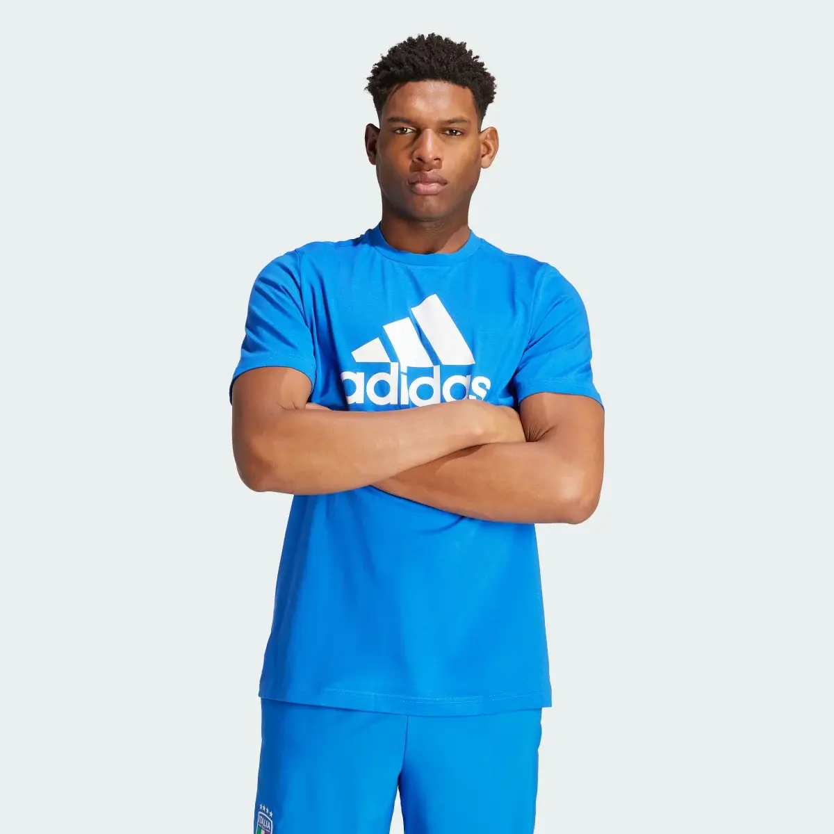 Adidas Italy DNA Graphic Tee. 2