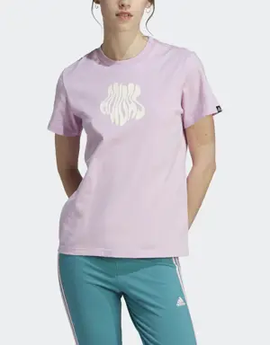 Adidas Playera Floral Estampada