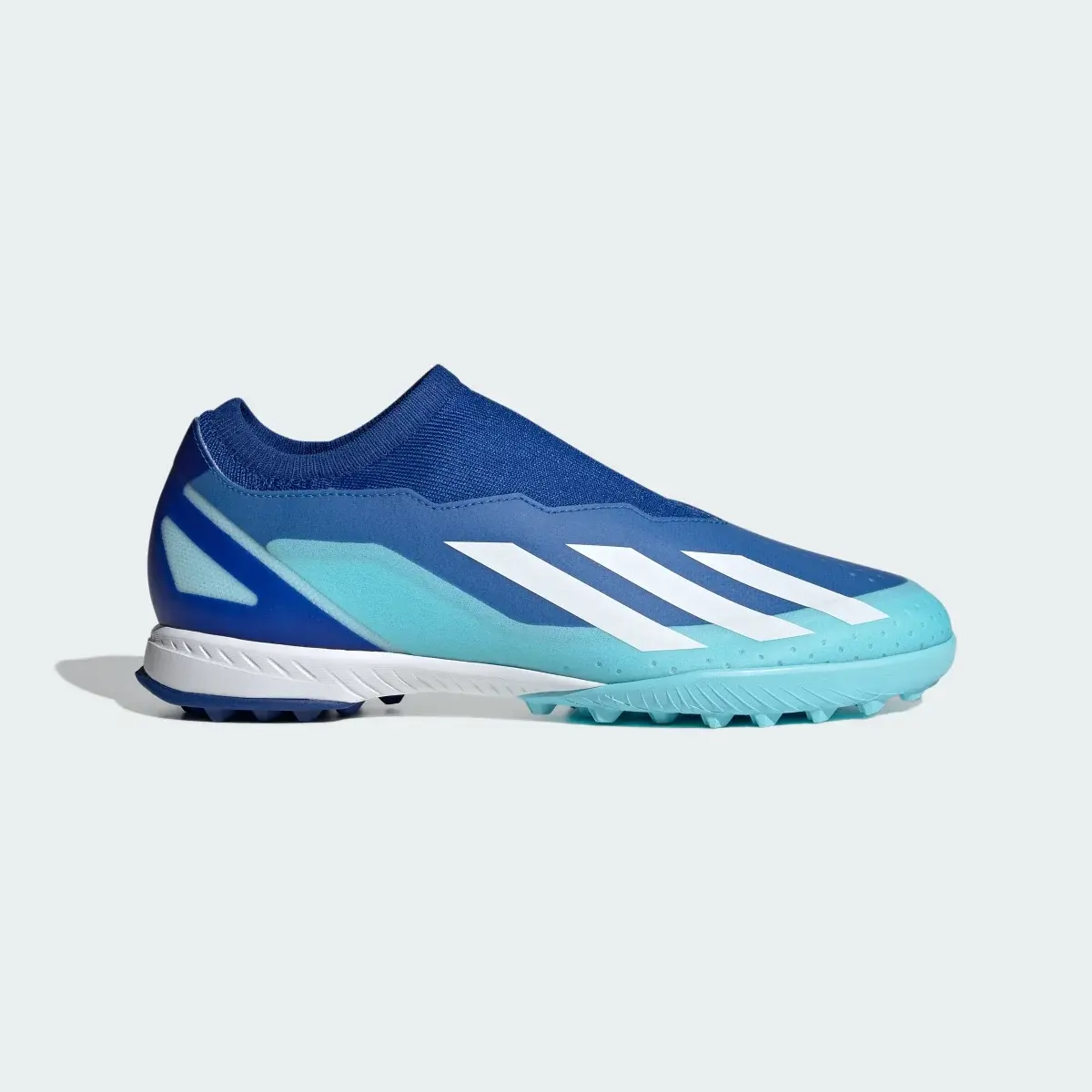 Adidas Zapatilla de fútbol X Crazyfast.3 Laceless moqueta. 2