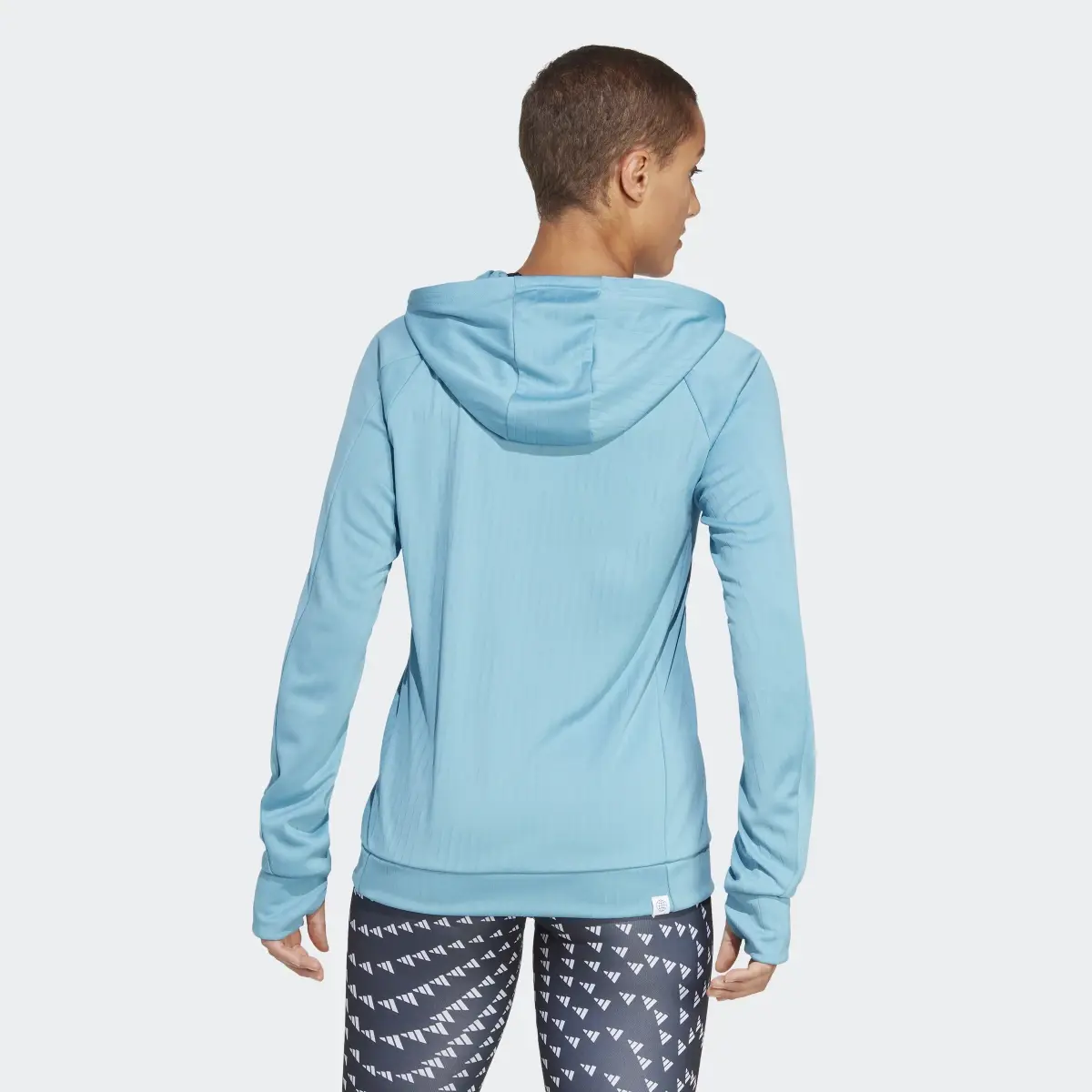 Adidas Sweat-shirt à capuche de running Made to be Remade. 3