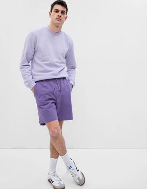 7" Easy Shorts With E-Waist purple
