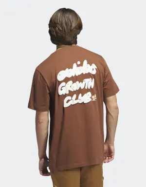 Adidas Growth Club Flower Cap Graphic Tee. 3 Adidas Growth Club Flower Cap Graphic Tee. 3