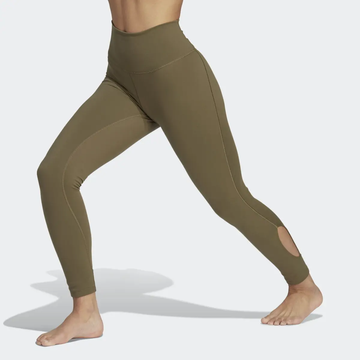 Adidas Yoga Studio Wrapped 7/8 Leggings. 1