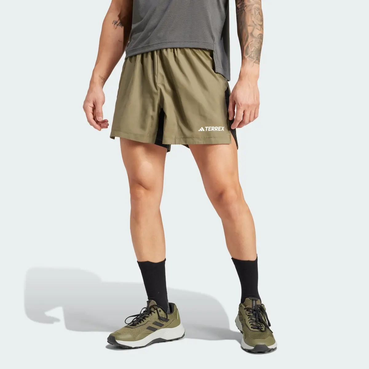 Adidas Terrex Multi Trail Running Shorts. 1