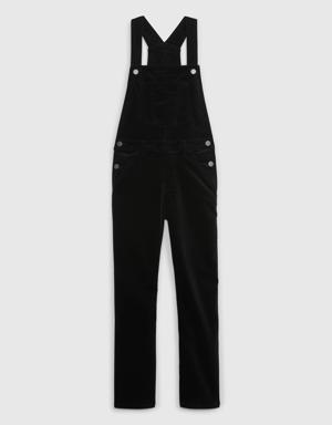 Kids Loose Overalls with Washwell black