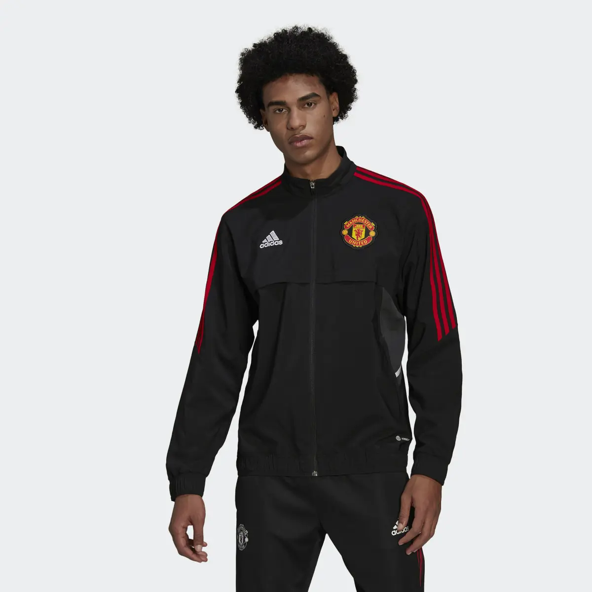 Adidas Manchester United Condivo 22 Presentation Jacket. 2