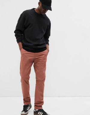 Gap Modern Khakis in Skinny Fit with GapFlex brown