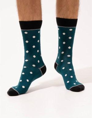 Modern Shapes Erkek Çorabı Yeşil