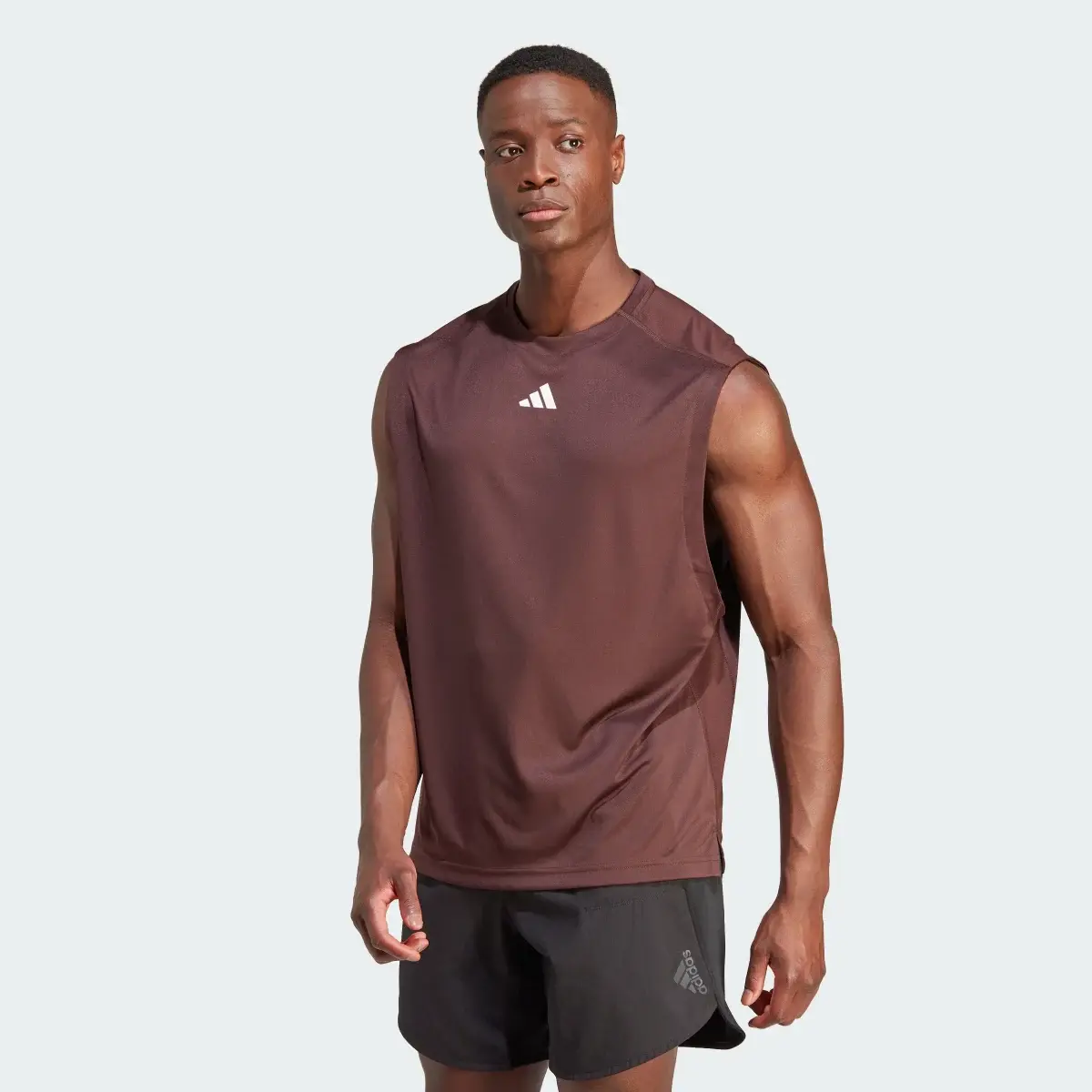 Adidas Gym Heat Tank Top. 2