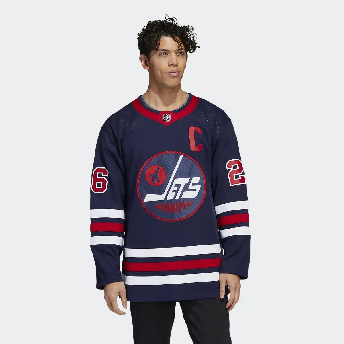 Adidas Jets Wheeler Third Authentic Jersey. 2