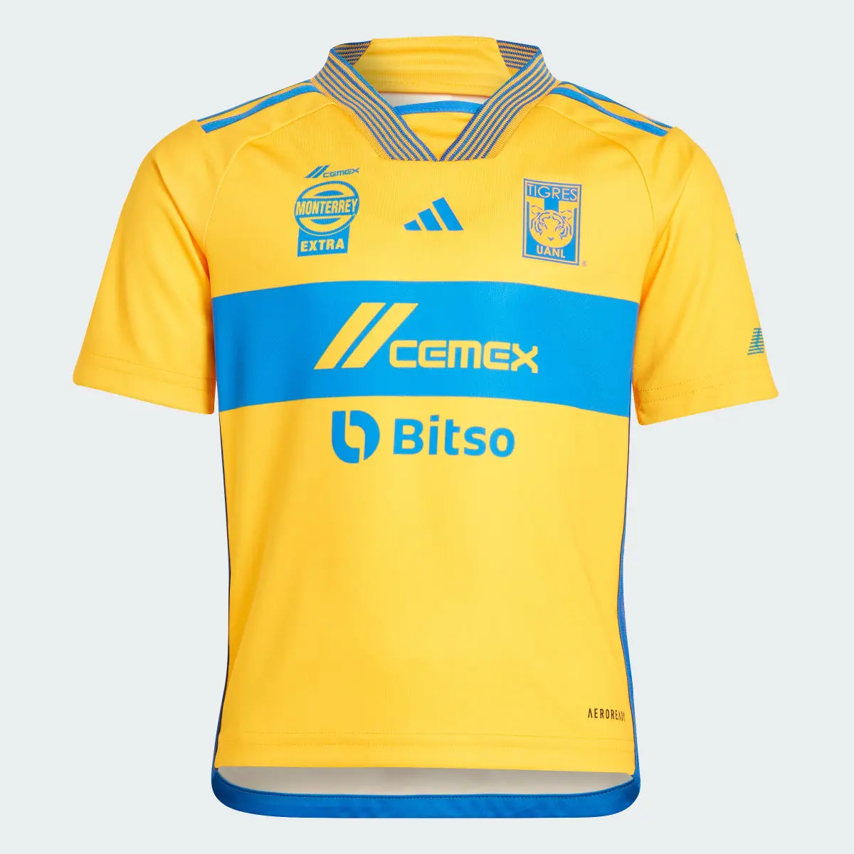 Adidas Uniforme de Local Tigres UANL 23/24. 2