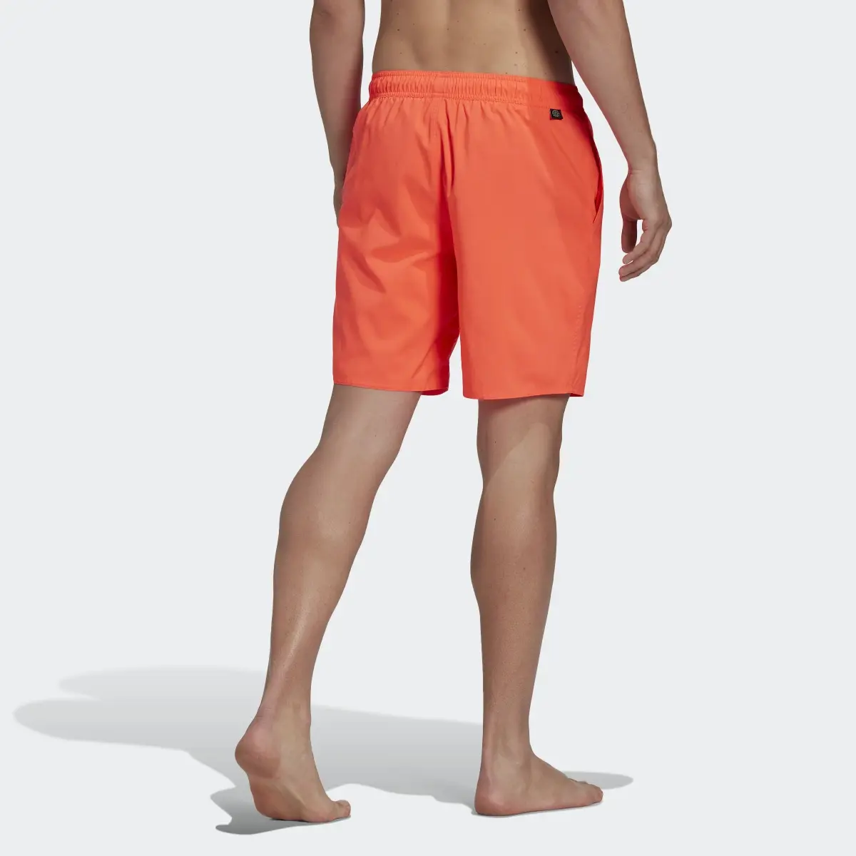 Adidas Classic-Length Solid Swim Shorts. 2