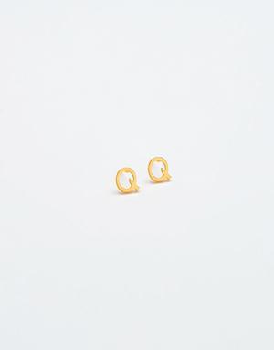 Gap Gold Initial Earrings multi