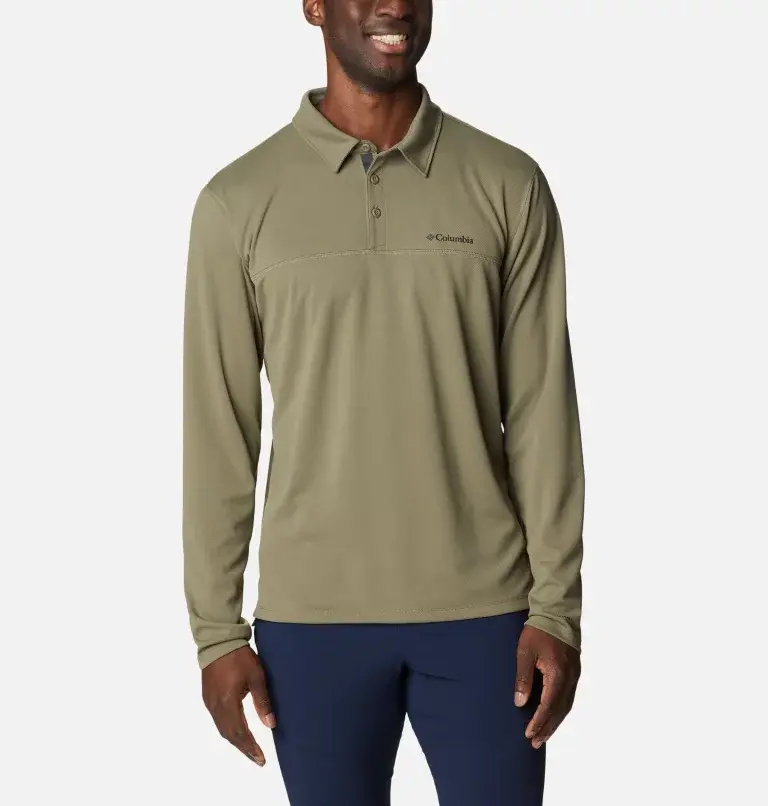 Columbia Men's Narrows Pointe™ Long Sleeve Polo. 1