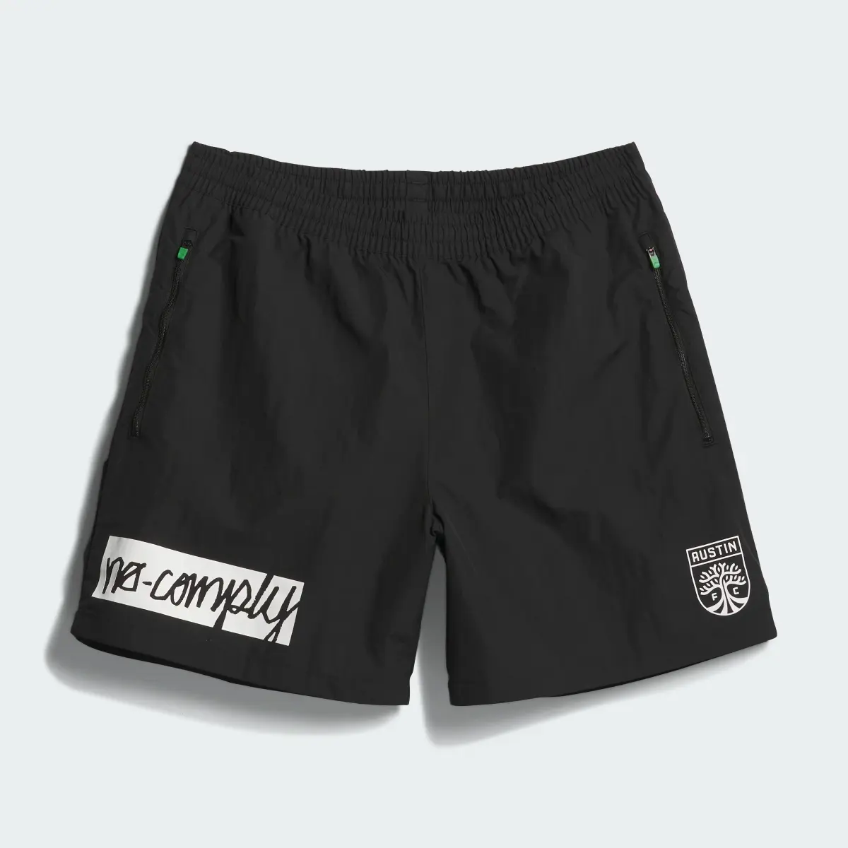 Adidas No-Comply x Austin FC Water Shorts. 2